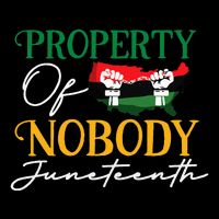 Juneteenth Freedom Melanin Black Property Of Nobody Wool Snapback Cap