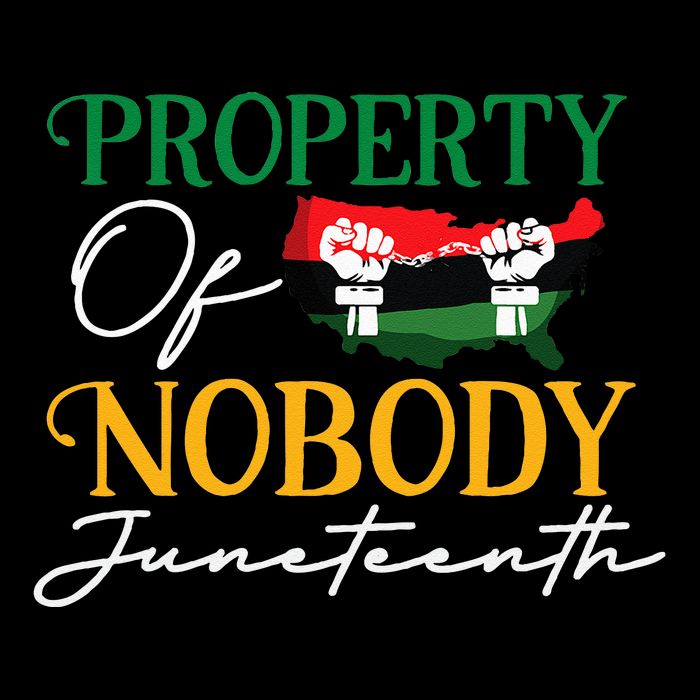 Juneteenth Freedom Melanin Black Property Of Nobody Wool Snapback Cap
