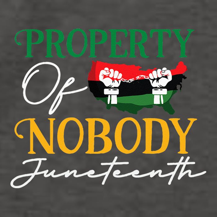 Juneteenth Freedom Melanin Black Property Of Nobody Vector Backpack