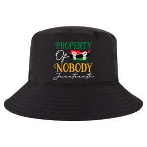 Juneteenth Freedom Melanin Black Women Property Of Nobody Cool Comfort Performance Bucket Hat