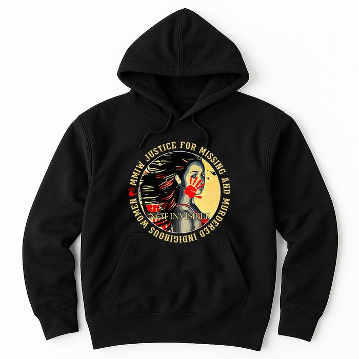 Justice For Mmiw Missing Murdered Indigenous Resilient Hoodie