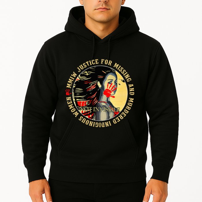 Justice For Mmiw Missing Murdered Indigenous Resilient Hoodie