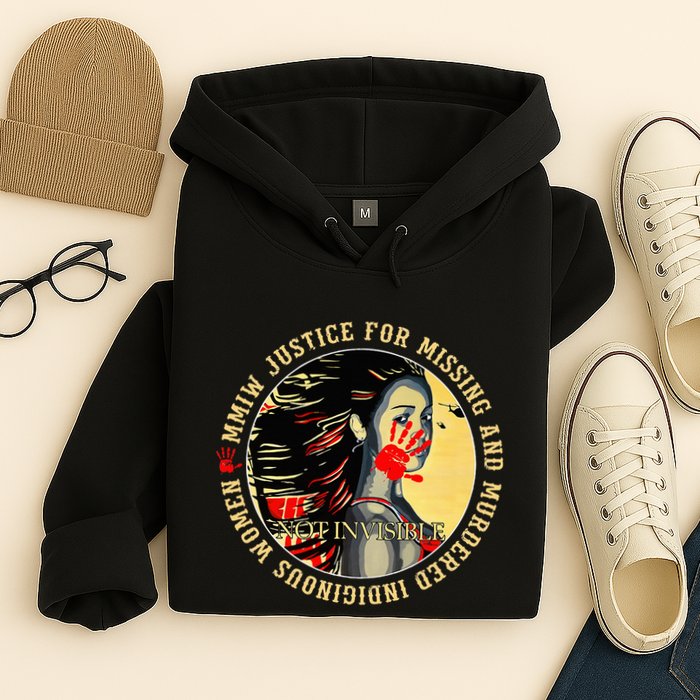 Justice For Mmiw Missing Murdered Indigenous Resilient Hoodie