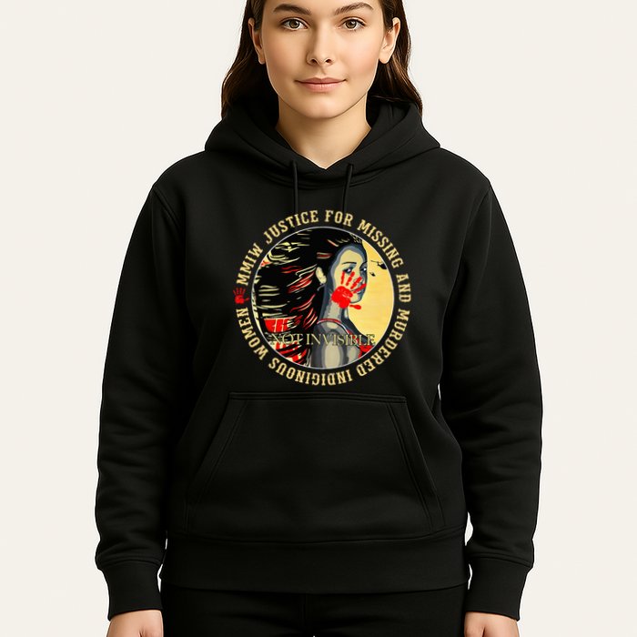 Justice For Mmiw Missing Murdered Indigenous Resilient Hoodie