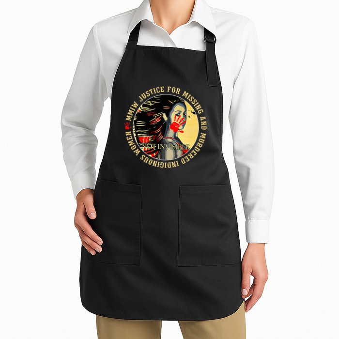 Justice For Mmiw Missing Murdered Indigenous Resilient Apron