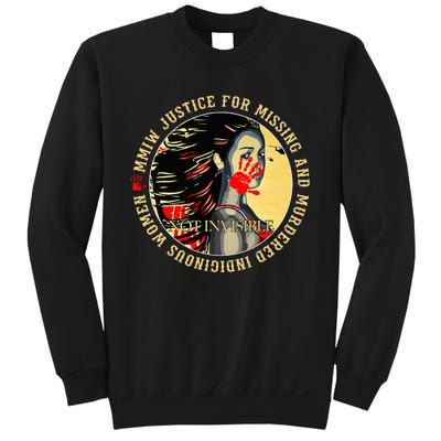 Justice For Mmiw Missing Murdered Indigenous Resilient Sweatshirt