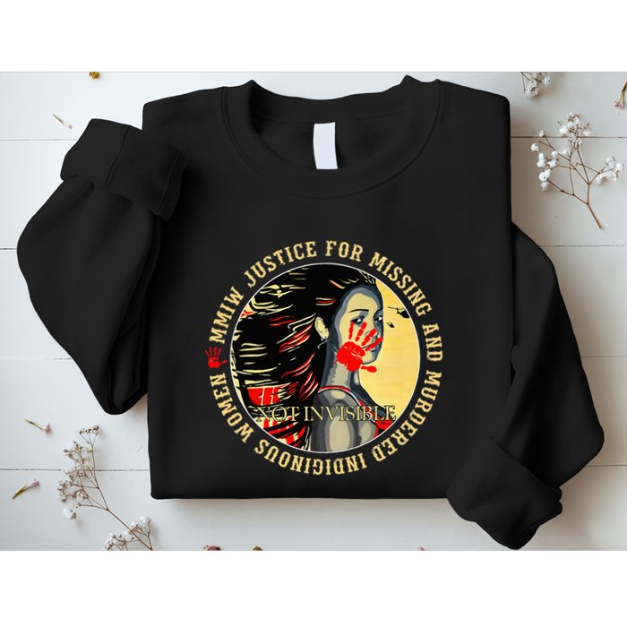Justice For Mmiw Missing Murdered Indigenous Resilient Sweatshirt