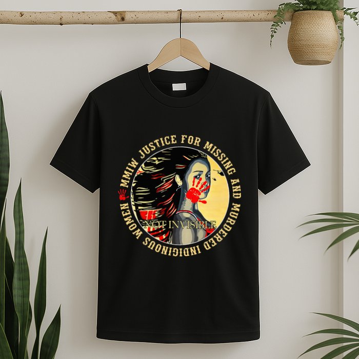 Justice For Mmiw Missing Murdered Indigenous Resilient T-Shirt