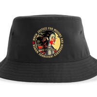 Justice For Mmiw Missing Murdered Indigenous Resilient Sustainable Bucket Hat
