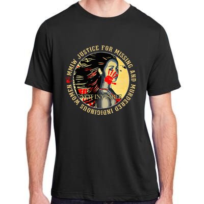 Justice For Mmiw Missing Murdered Indigenous Resilient Adult ChromaSoft Performance T-Shirt