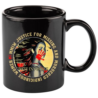 Justice For Mmiw Missing Murdered Indigenous Resilient 11oz C Handle Ceramic Mug