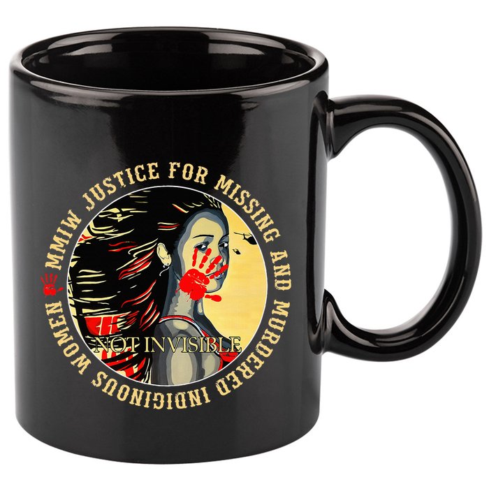 Justice For Mmiw Missing Murdered Indigenous Resilient 11oz C Handle Ceramic Mug