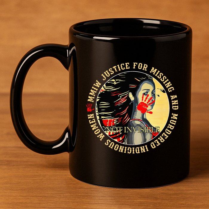 Justice For Mmiw Missing Murdered Indigenous Resilient 11oz C Handle Ceramic Mug