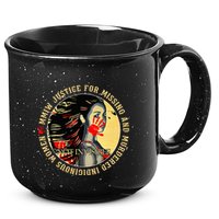 Justice For Mmiw Missing Murdered Indigenous Resilient 15oz Campfire Ceramic Mug
