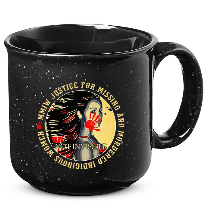 Justice For Mmiw Missing Murdered Indigenous Resilient 15oz Campfire Ceramic Mug