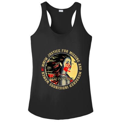 Justice For Mmiw Missing Murdered Indigenous Resilient Ladies PosiCharge Competitor Racerback Tank