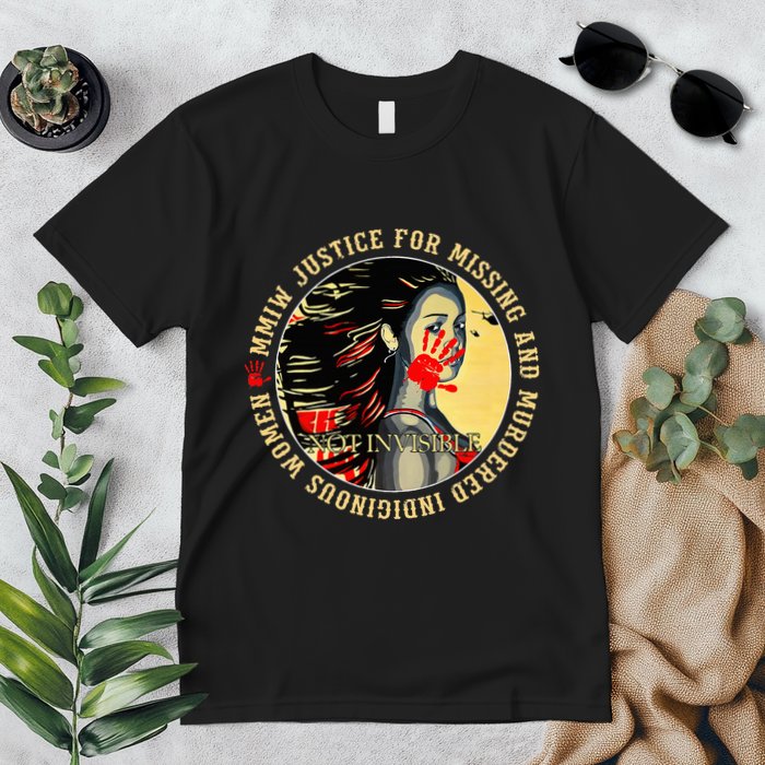 Justice For Mmiw Missing Murdered Indigenous Resilient Premium T-Shirt