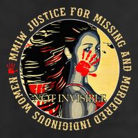 Justice For Mmiw Missing Murdered Indigenous Resilient 25L Jumbo Tote