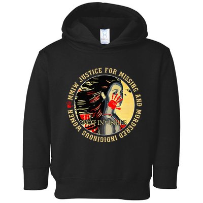 Justice For Mmiw Missing Murdered Indigenous Resilient Toddler Hoodie
