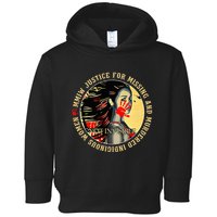 Justice For Mmiw Missing Murdered Indigenous Resilient Toddler Hoodie