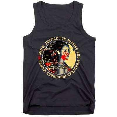 Justice For Mmiw Missing Murdered Indigenous Resilient Tank Top