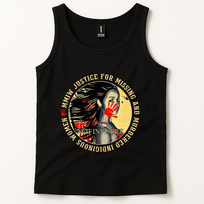 Justice For Mmiw Missing Murdered Indigenous Resilient Tank Top