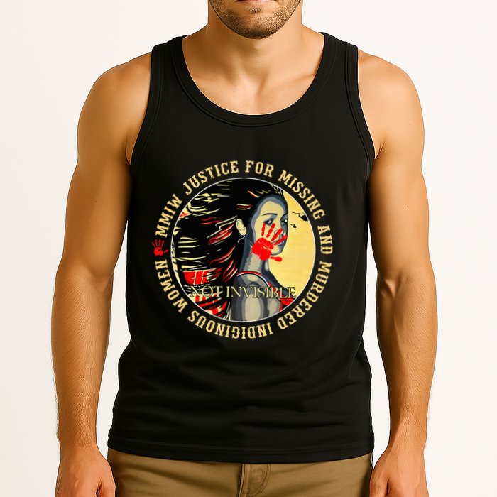Justice For Mmiw Missing Murdered Indigenous Resilient Tank Top