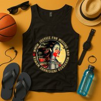 Justice For Mmiw Missing Murdered Indigenous Resilient Tank Top