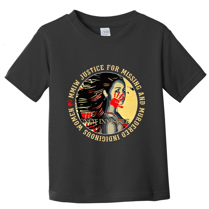 Justice For Mmiw Missing Murdered Indigenous Resilient Toddler T-Shirt