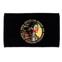 Justice For Mmiw Missing Murdered Indigenous Resilient Microfiber Hand Towel