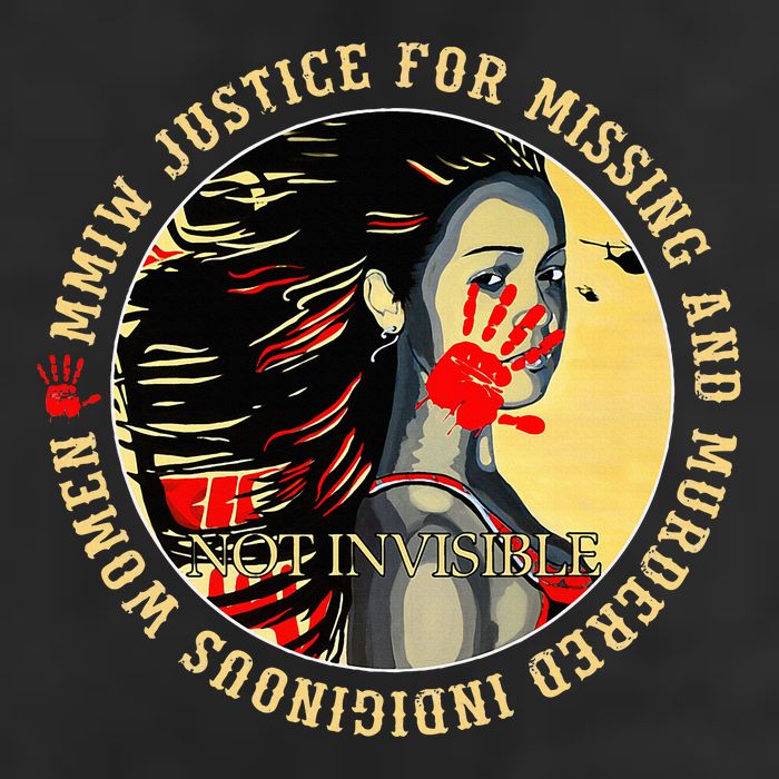 Justice For Mmiw Missing Murdered Indigenous Resilient Microfiber Hand Towel