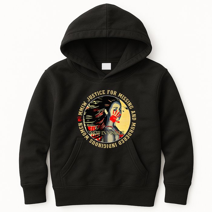 Justice For Mmiw Missing Murdered Indigenous Resilient Kids Hoodie