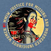 Justice For Mmiw Missing Murdered Indigenous Resilient Garment-Dyed Sweatshirt