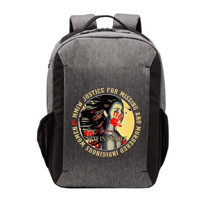 Justice For Mmiw Missing Murdered Indigenous Resilient Vector Backpack