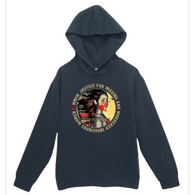 Justice For Mmiw Missing Murdered Indigenous Resilient Urban Pullover Hoodie