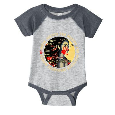 Justice For Mmiw Missing Murdered Indigenous Resilient Infant Baby Jersey Bodysuit