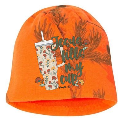 Jesus Fills My Cup  Kati - Camo Knit Beanie