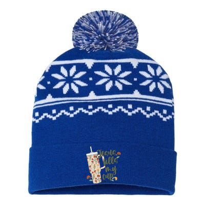 Jesus Fills My Cup  USA-Made Snowflake Beanie