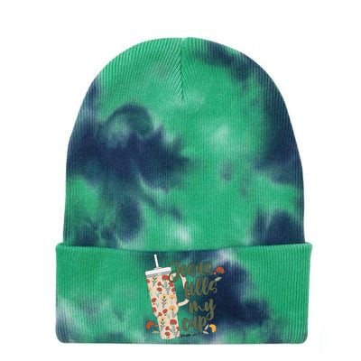 Jesus Fills My Cup  Tie Dye 12in Knit Beanie