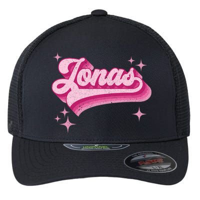 Jonas First Names Vintage Distressed Retro Style Flexfit Unipanel Trucker Cap