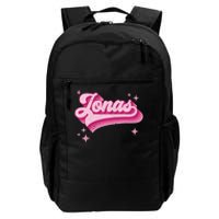 Jonas First Names Vintage Distressed Retro Style Daily Commute Backpack