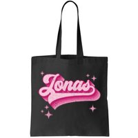 Jonas First Names Vintage Distressed Retro Style Tote Bag