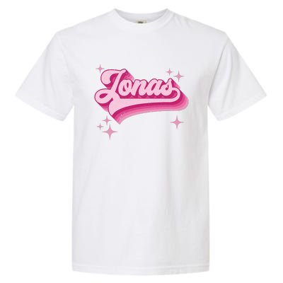 Jonas First Names Vintage Distressed Retro Style Garment-Dyed Heavyweight T-Shirt