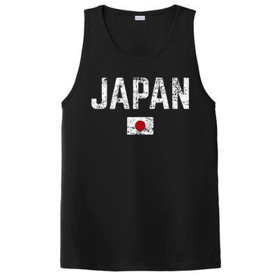 Japan Flag Nippon Blue Japan PosiCharge Competitor Tank