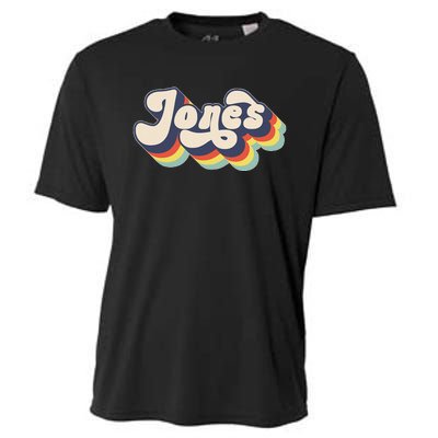 Jones Family Name Personalized Surname Cooling Performance Crew T-Shirt