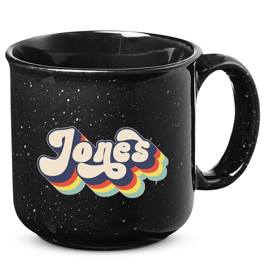 Jones Family Name Personalized Surname 15oz Campfire Ceramic Mug