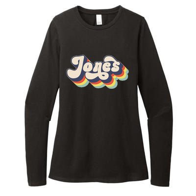 Jones Family Name Personalized Surname Womens CVC Long Sleeve Shirt