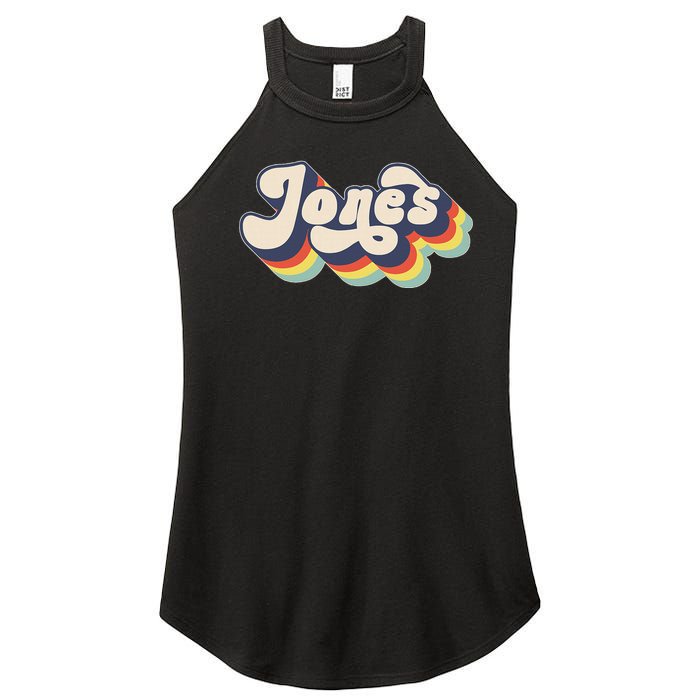 Jones Family Name Personalized Surname Women’s Perfect Tri Rocker Tank