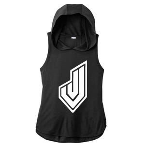 Jynxzi Face One Day Or Day One Ladies PosiCharge Tri-Blend Wicking Draft Hoodie Tank