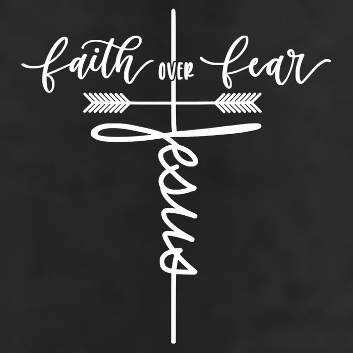 Jesus Faith Over Fear Christian Inspirational Adult Drive Performance Visor